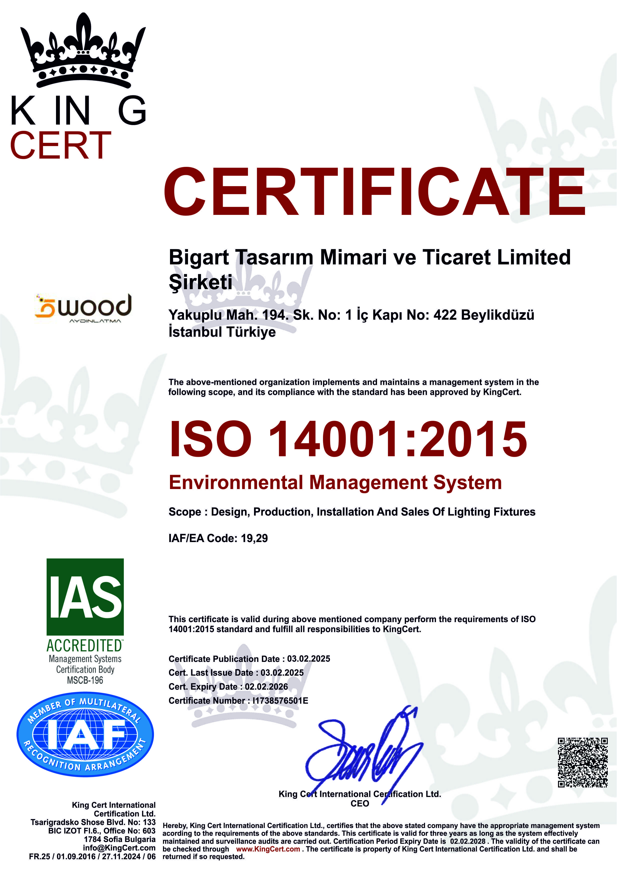 ISO14001:2015